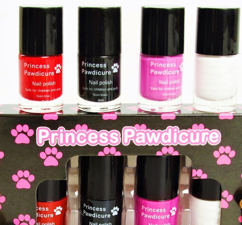 Princess Pawdicure Nail Polish for Kids & Pets, Non-toxic, Dries in 1 Minute,  No Scent